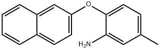 5-METHYL-2-(2-NAPHTHYLOXY)ANILINE 结构式