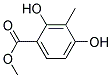 METHYL 2,4-DIHYDROXY-3-METHYLBENZOATE 结构式