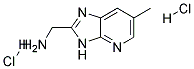 C-(6-METHYL-3H-IMIDAZO[4,5-B]PYRIDIN-2-YL)-METHYLAMINE DIHYDROCHLORIDE 结构式