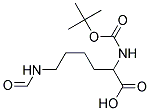 2-TERT-BUTOXYCARBONYLAMINO-6-FORMYLAMINO-HEXANOIC ACID 结构式