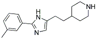 4-[2-(2-M-TOLYLIMIDAZOL-4-YL)-ETHYL]-PIPERIDINE 结构式
