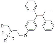 TAMOXIFEN-D4 结构式