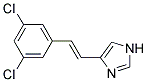 4-[2-(3,5-DICHLORO-PHENYL)-VINYL]-1H-IMIDAZOLE 结构式