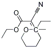 CYANO-[2-ETHYL-2-METHYL-TETRAHYDRO-PYRAN-(4E)-YLIDENE]-ACETIC ACID ETHYL ESTER 结构式