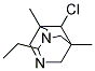 6-CHLORO-2-ETHYL-5,7-DIMETHYL-1,3-DIAZATRICYCLO[3.3.1.1(3,7)]DECANE 结构式