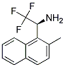 (S)-2,2,2-TRIFLUORO-1-(2-METHYL-NAPHTHALEN-1-YL)-ETHYLAMINE 结构式