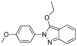 3-ETHOXY-2-(4-METHOXY-PHENYL)-2H-INDAZOLE 结构式