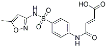 3-[4-(5-Methyl-isoxazol-3-ylsulfamoyl)-phenylcarbamoyl]-acrylic acid 结构式