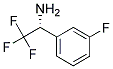 (R)-2,2,2-TRIFLUORO-1-(3-FLUORO-PHENYL)-ETHYLAMINE 结构式