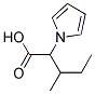 3-METHYL-2-(1H-PYRROL-1-YL)PENTANOIC ACID 结构式