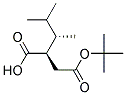 2R-(1S,2-DIMETHYLPROPYL)SUCCINIC ACID 4-TERT-BUTYL ESTER 结构式