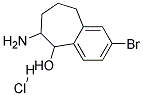 6-AMINO-2-BROMO-6,7,8,9-TETRAHYDRO-5H-BENZOCYCLOHEPTEN-5-OL HYDROCHLORIDE 结构式