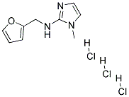 FURAN-2-YLMETHYL-(1-METHYL-1H-IMIDAZOL-2-YL)-AMINE TRIHYDROCHLORIDE 结构式