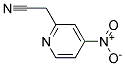 (4-NITRO-PYRIDIN-2-YL)-ACETONITRILE 结构式
