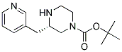 (S)-3-PYRIDIN-3-YLMETHYL-PIPERAZINE-1-CARBOXYLIC ACID TERT-BUTYL ESTER 结构式