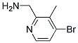 C-(4-BROMO-3-METHYL-PYRIDIN-2-YL)-METHYLAMINE 结构式