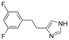 4-[2-(3,5-DIFLUORO-PHENYL)-ETHYL]-1H-IMIDAZOLE 结构式