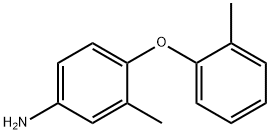 3-甲基-4-(邻甲苯氧基)苯胺 结构式