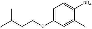 4-(ISOPENTYLOXY)-2-METHYLANILINE 结构式