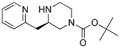 (R)-3-PYRIDIN-2-YLMETHYL-PIPERAZINE-1-CARBOXYLIC ACID TERT-BUTYL ESTER 结构式