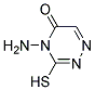 4-AMINO-3-MERCAPTO-1,2,4-TRIAZIN-5(4H)-ONE 结构式