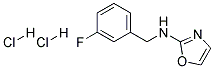 (3-FLUORO-BENZYL)-OXAZOL-2-YL-AMINE DIHYDROCHLORIDE 结构式