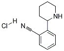 2-(Piperidin-2-yl)benzonitrile hydrochloride 结构式