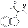 3-INDAN-1-YL-PENTANE-2,4-DIONE 结构式