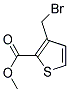 3-BROMOMETHYL-THIOPHENE-2-CARBOXYLIC ACID METHYL ESTER 结构式