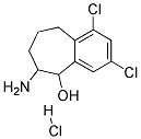 6-AMINO-1,3-DICHLORO-6,7,8,9-TETRAHYDRO-5H-BENZOCYCLOHEPTEN-5-OL HYDROCHLORIDE 结构式