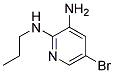 5-BROMO-N2-PROPYL-PYRIDINE-2,3-DIAMINE 结构式