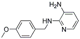 N2-(4-METHOXY-BENZYL)-PYRIDINE-2,3-DIAMINE 结构式