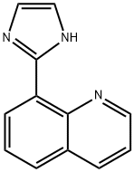 8-(1H-IMIDAZOL-2-YL)-QUINOLINE 结构式