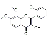 3-羟基-7,8,2'-三甲氧基黄酮 结构式