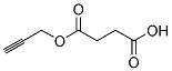 SUCCINIC ACID MONOPROP-2-YNYL ESTER 结构式