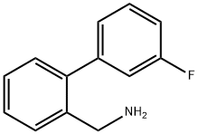 (3'-氟代-[1,1'-联苯]-2-基)甲胺 结构式