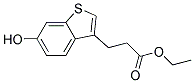 Ethyl 3-(6-hydroxybenzo[b]thiophen-3-yl)propanoate 结构式