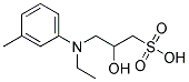 N-ETHYL-N-(2-HYDROXY-3-SULFOPROPYL)-M-TOLUIDINE 结构式