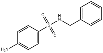 4-氨基-N-苄基苯磺酰胺 结构式