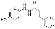 4-OXO-4-[N'-(3-PHENYL-PROPIONYL)-HYDRAZINO]-BUTYRIC ACID 结构式