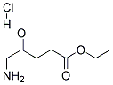 5-AMINO-4-OXOPENTANOIC ACID ETHYL ESTER HYDROCHLORIDE 结构式