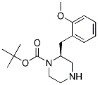 (S)-2-(2-METHOXY-BENZYL)-PIPERAZINE-1-CARBOXYLIC ACID TERT-BUTYL ESTER 结构式