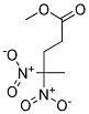 4,4-DINITRO VALERIC ACID, METHYL ESTER 结构式