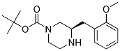 (R)-3-(2-METHOXY-BENZYL)-PIPERAZINE-1-CARBOXYLIC ACID TERT-BUTYL ESTER 结构式