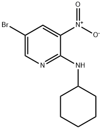 5-BROMO-2-CYCLOHEXYLAMINO-3-NITROPYRIDINE 结构式