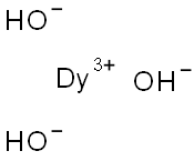 DYSPROSIUM HYDROXIDE 结构式