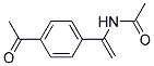 N-[1-(4-ACETYL-PHENYL)-VINYL]-ACETAMIDE 结构式