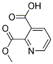 PYRIDINE-2,3-DICARBOXYLIC ACID-2-METHYL ESTER 结构式