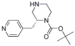 (R)-2-PYRIDIN-4-YLMETHYL-PIPERAZINE-1-CARBOXYLIC ACID TERT-BUTYL ESTER 结构式