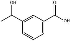 3-(1-羟乙基)苯甲酸 结构式